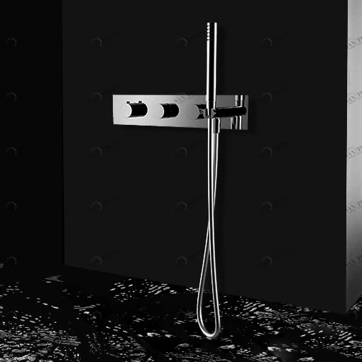 Смеситель термостатический для душа 7XELKTD1-EST Geda Nextage Xell скрытого монтажа 7XELKTD1EST