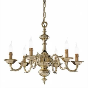 Possoni Illuminazione Люстра из полированной латуни Carolyn 1161/6