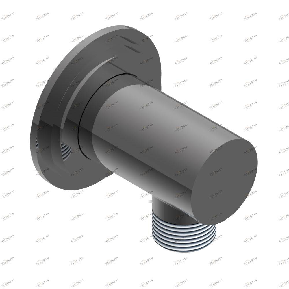 A2I-53E Вывод 1/2" встраиваемый в стену Thg-paris Perle Matt graphite PVD A2I-53E CAT.F