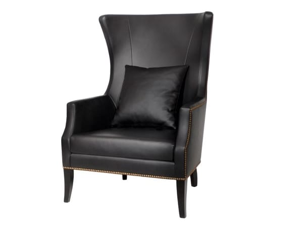 Кожаное кресло с подлокотниками Brabbu Dukono ARCH-00105933 - Вид №4