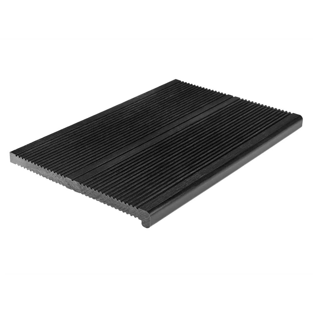 Ступень Groentec прямая ДПК 320x30x3000 мм цвет антрацит STLM-2056395