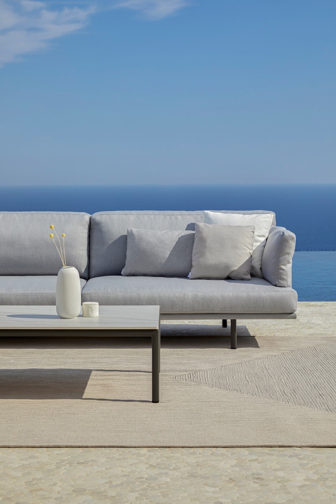 3-местный тканевый садовый диван POINT Long Island ARCH-00127256 - Вид №8