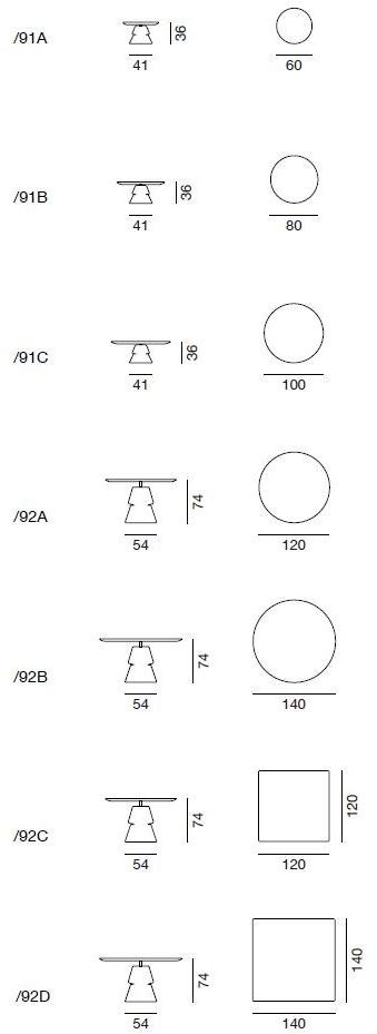 de Sede Круглый стол sun-id-1467648 - Вид №3