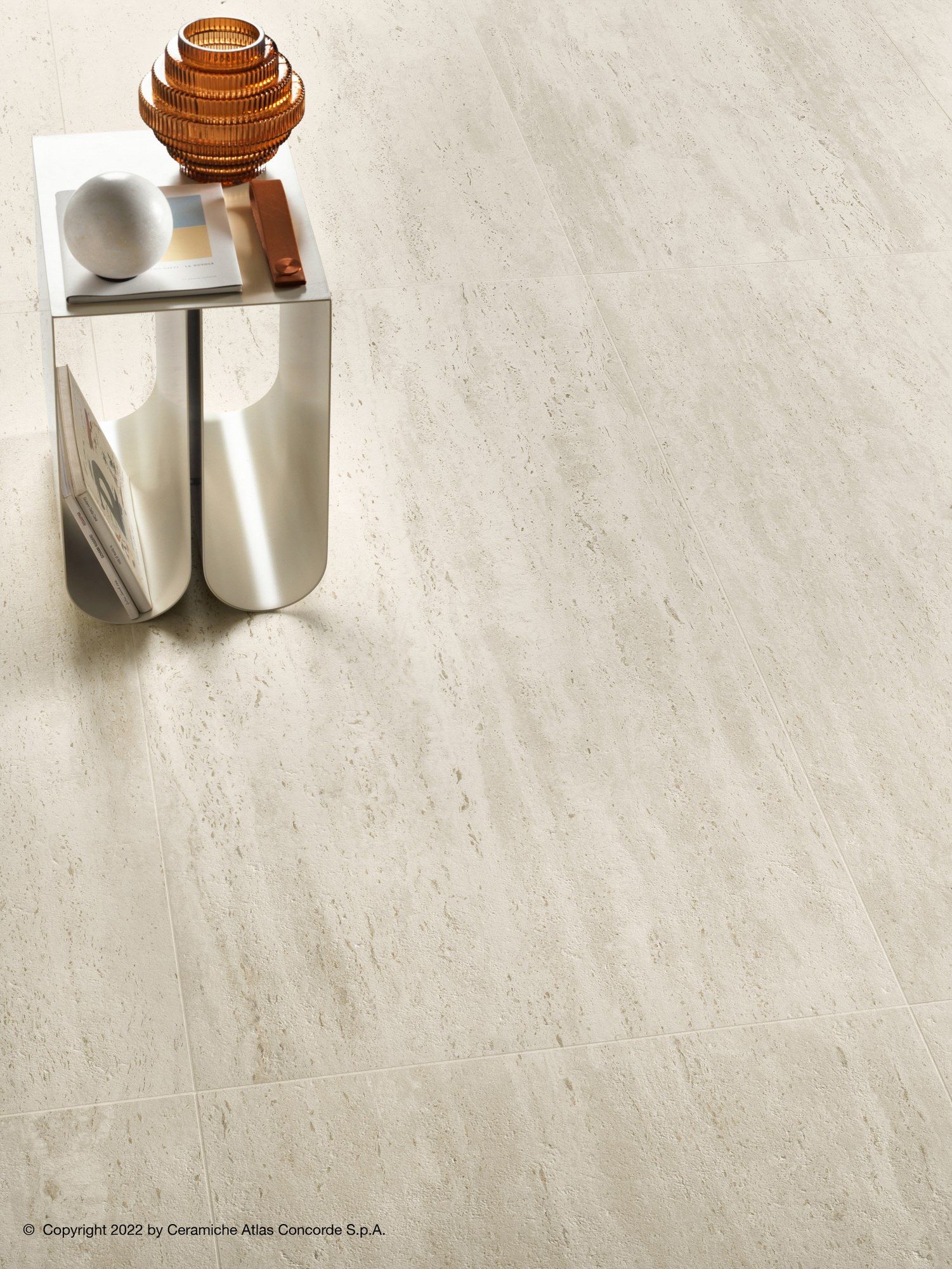 Пол / керамогранит с мраморным эффектом Atlas Concorde Marvel Travertine ARCH-00039068 - Вид №30