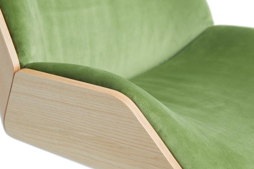 Real Piel Регулируемое по высоте офисное кресло из ткани sun-id-1437344 - Вид №4