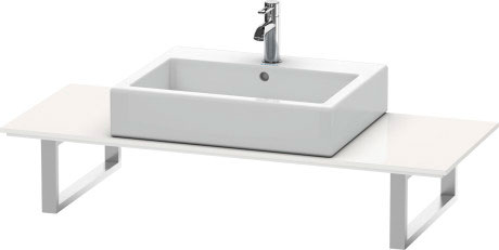 XL011C00707 X-Large Консоль для накладных раковин и встраиваемых умывальников Бетонно-серый матовый декор Duravit - Вид №2