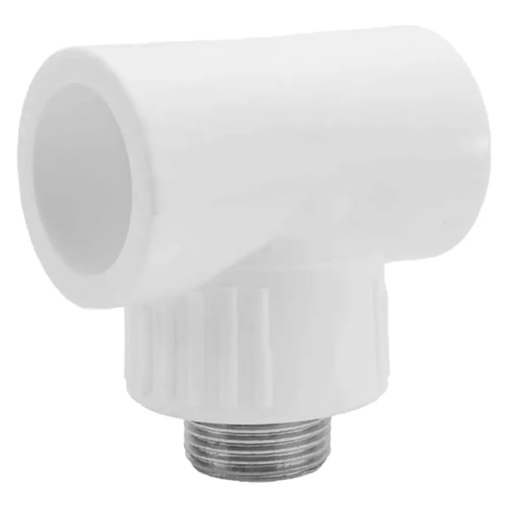 Тройник комбинированный Ростерм 20x3/4"x20 мм НР полипропилен STLM-2053358 - Вид №1