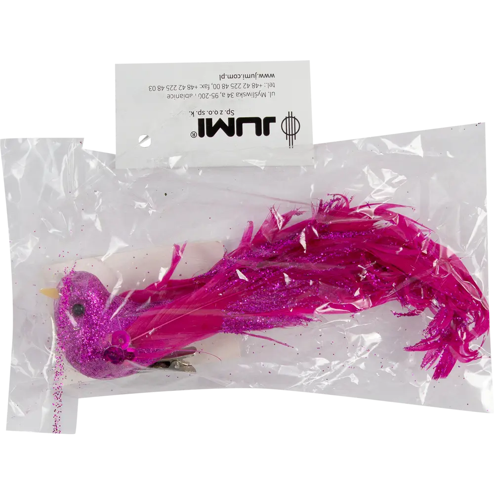 Ёлочное украшение «Птица на прищепке» цвет розовый Santreyd STLM-2210499 - Вид №2