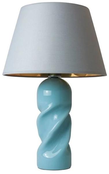 Mineheart Настольная лампа из стекла с тканевым абажуром  Lig/061  - Вид №3