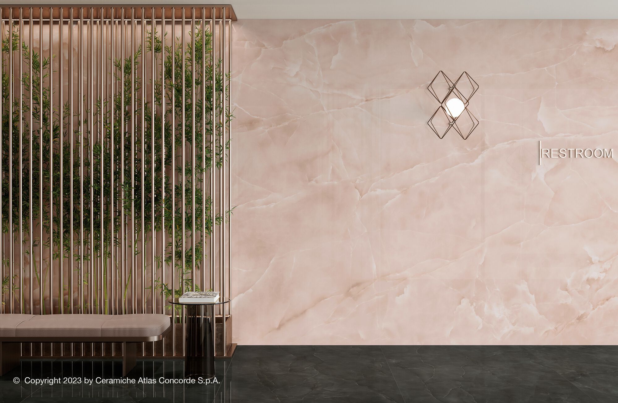 Напольное / керамогранит с эффектом оникса Atlas Concorde Marvel Onyx ARCH-00100320 - Вид №32