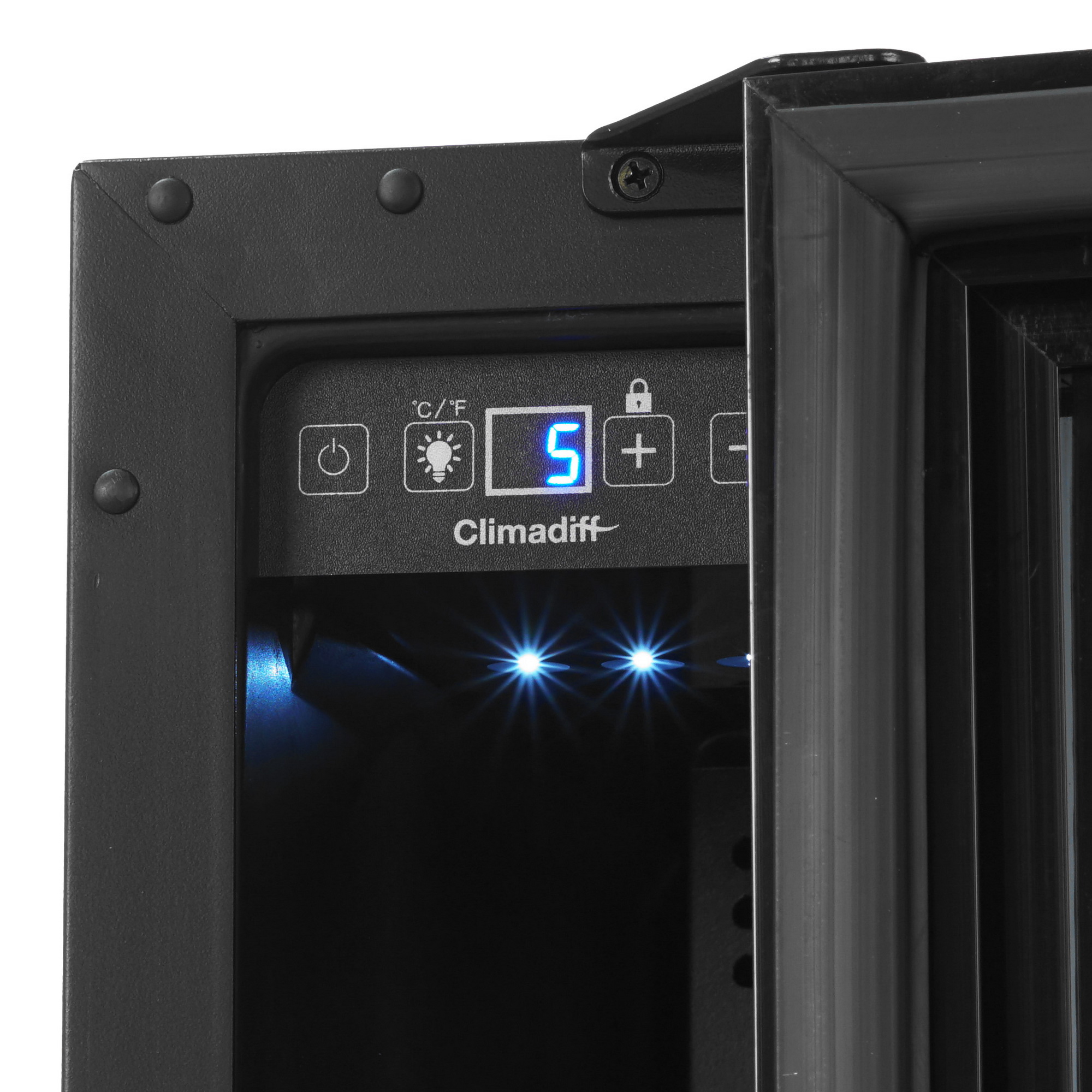 9988987 Винный шкаф Climadiff CBU7S1B черный STDN-0148171 - Вид №4