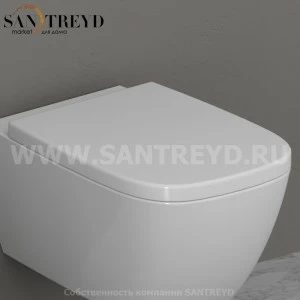 GN020BI Крышка сиденье для унитаза Ceramica Globo GENESIS