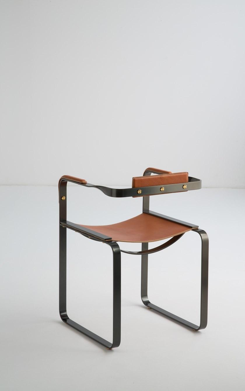 Jover+Valls Кожаное кресло с подлокотниками Wanderlust sun-id-1508768 - Вид №2