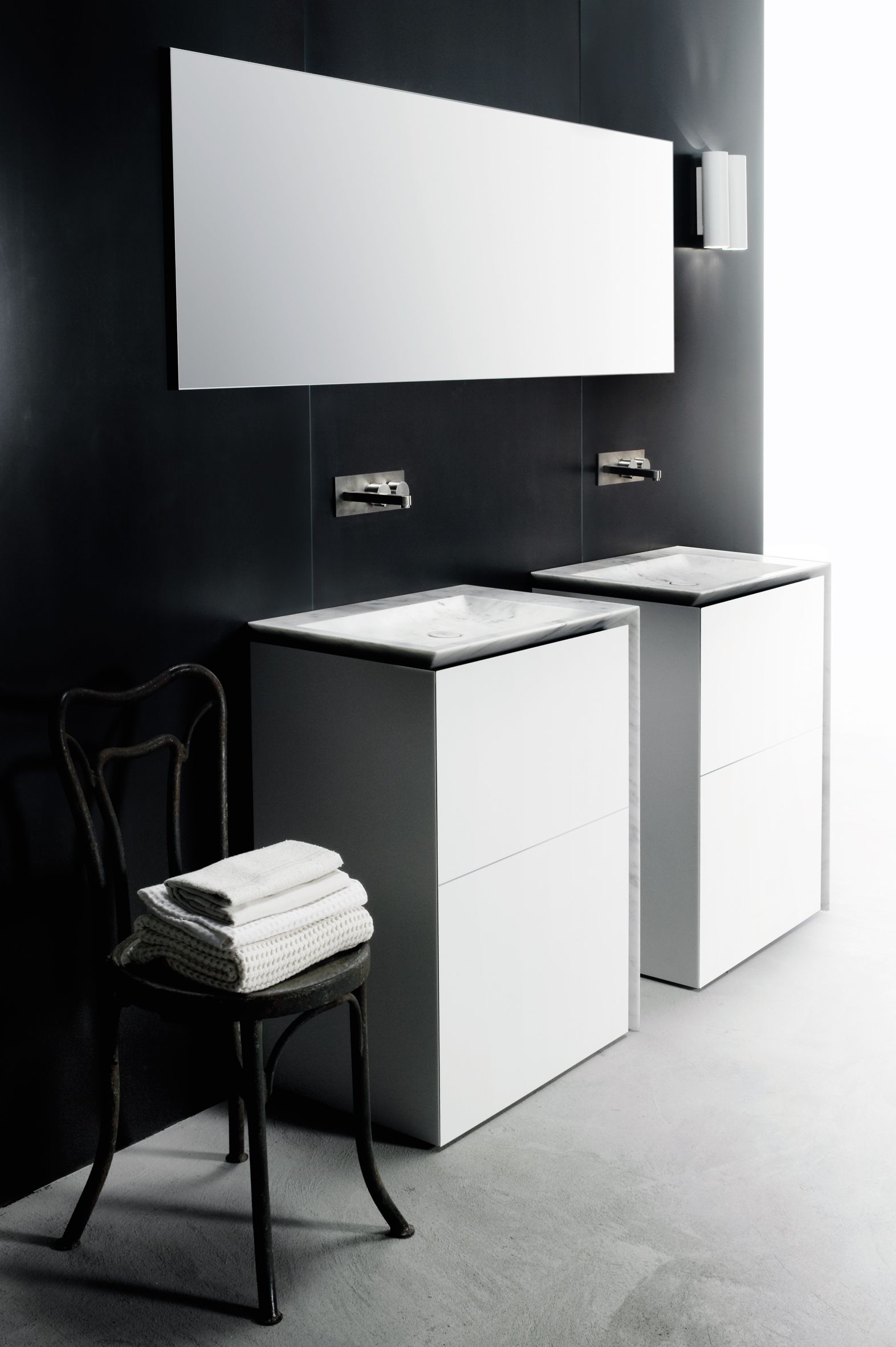 Шкаф для умывальника с выдвижными ящиками Boffi B15 ARCH-00073889 - Вид №1