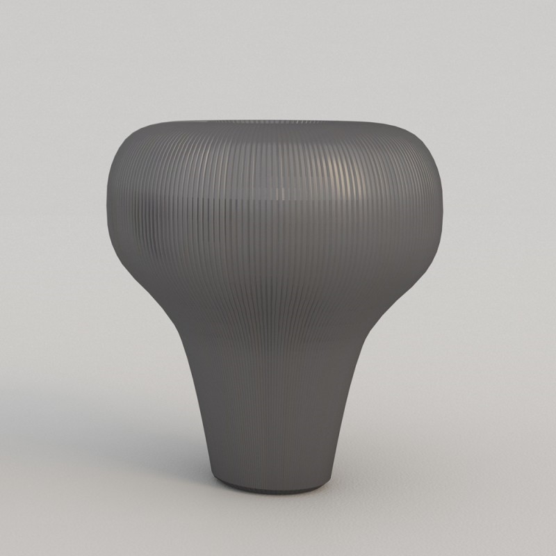 Q106/5RX32 Ребристые тоб и шикарные вазы Adriani e Rossi Медь  - Вид №2