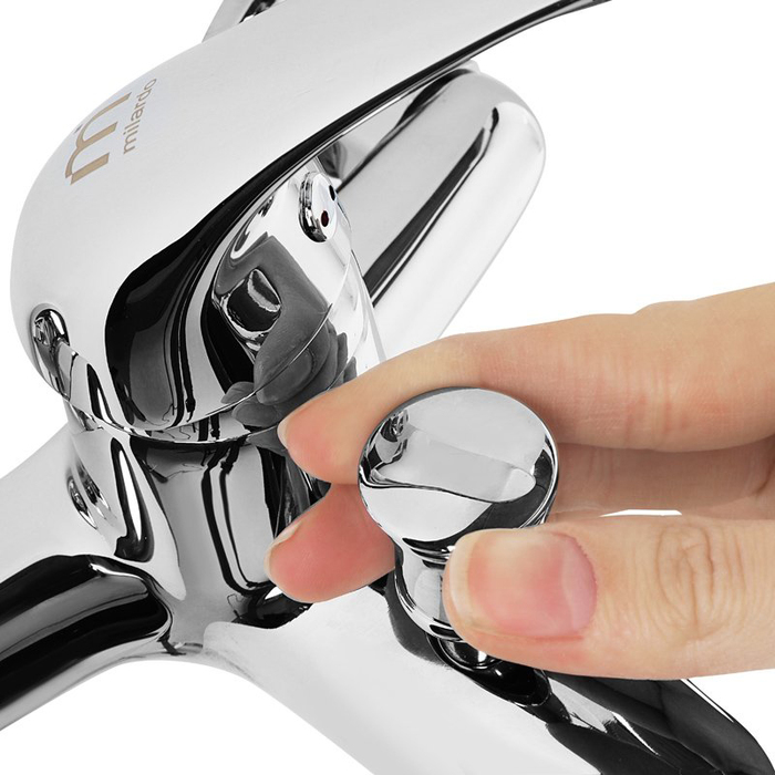 DA23204CK MI Milardo Davis Смеситель для ванны с коротким изливом Davis Россия  - Вид №6