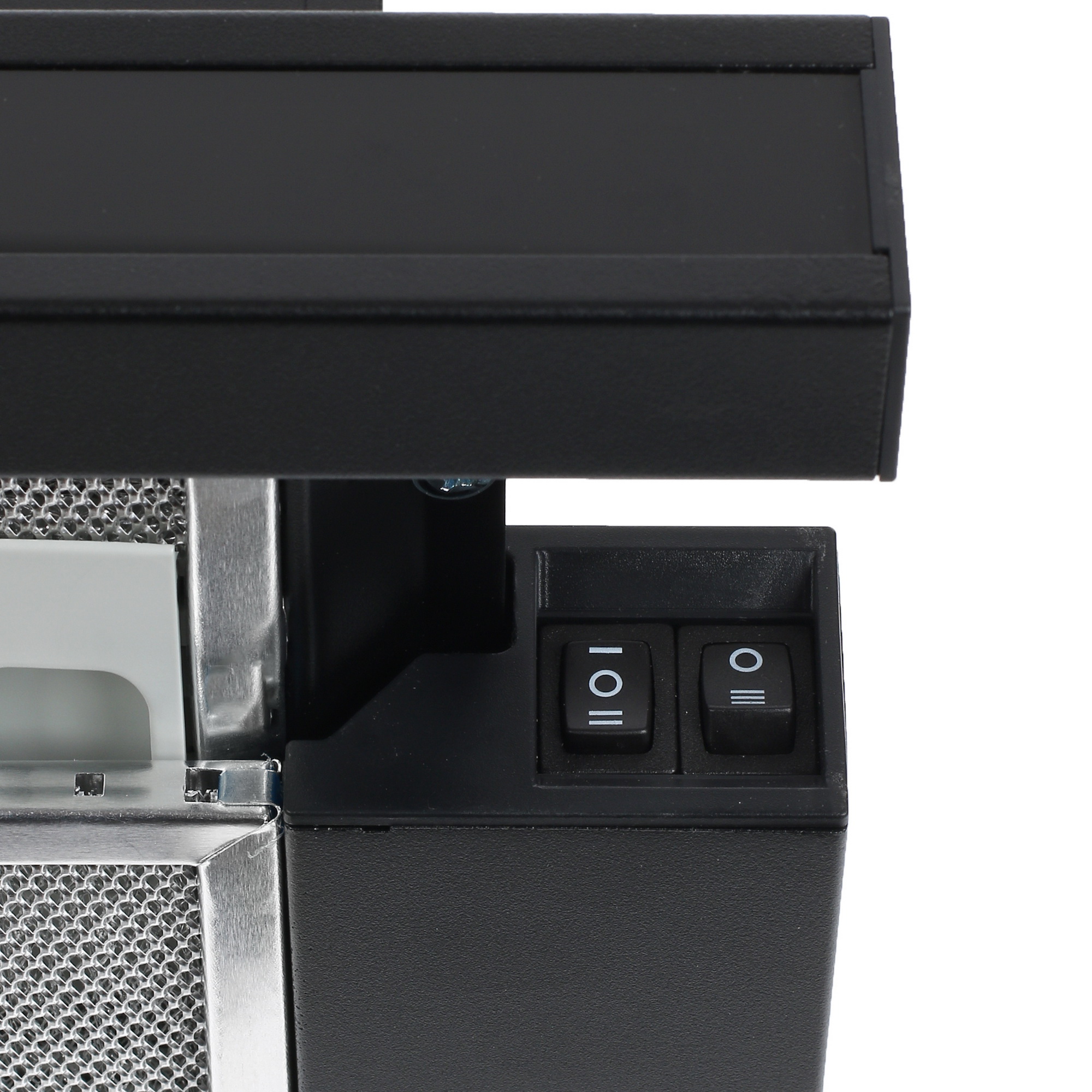 1607103 Вытяжка телескопическая KRONA KAMILLA 600 Glass черный/черный STDN-0145655 - Вид №6