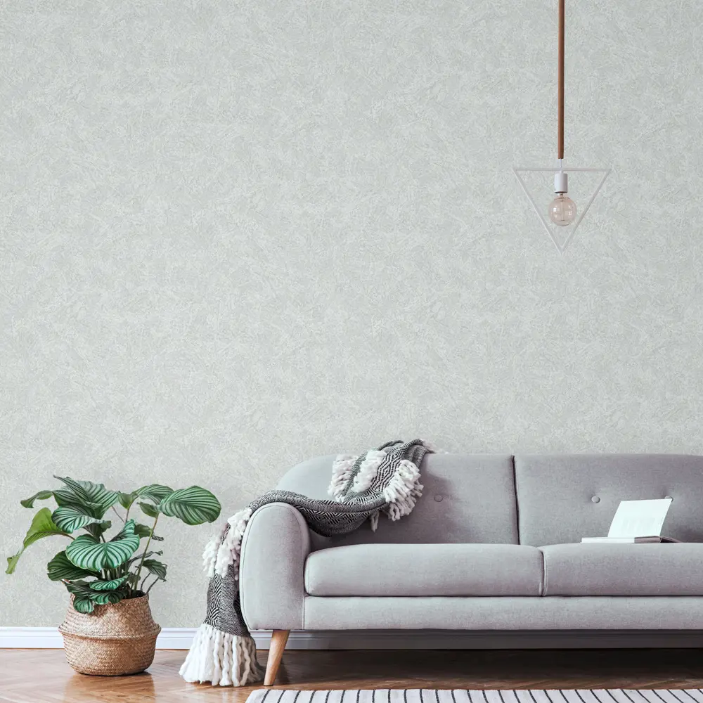 INSPIRE Exclusive - флизелиновые обои светло-серые под покраску 86670138 STLM-0830413 - Вид №2