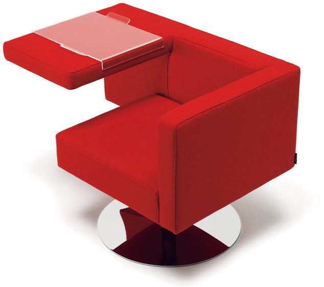 Offecct Вращающееся кресло из ткани с подлокотниками sun-id-1362054 - Вид №2