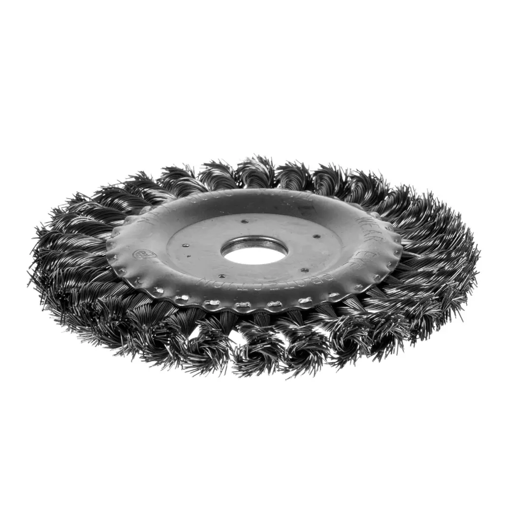 Щетка дисковая Dexter для болгарки 150 мм - очистка металла от ржавчины 17410292 STLM-0008110