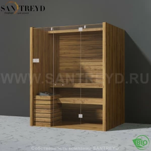 Effegibi SKY 40 BI55210015 Био-сауна. Мощность: 4,5 кВт макс. Размеры: длина 170 см, ширина 130 см. Отделка: осина термообработанная.