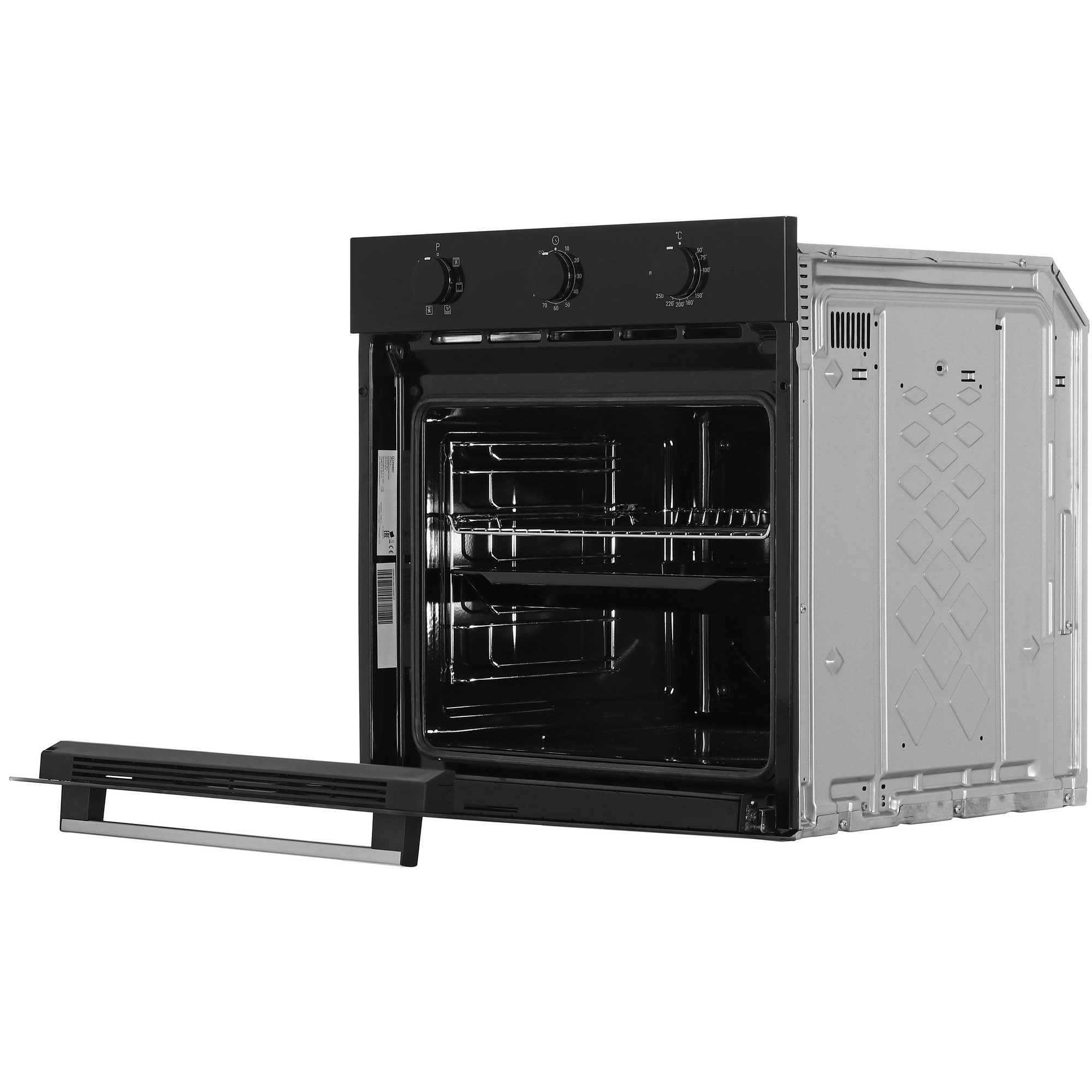 9987776 Электрический духовой шкаф Indesit IFE 3634 BL черный STDN-0048775 - Вид №5