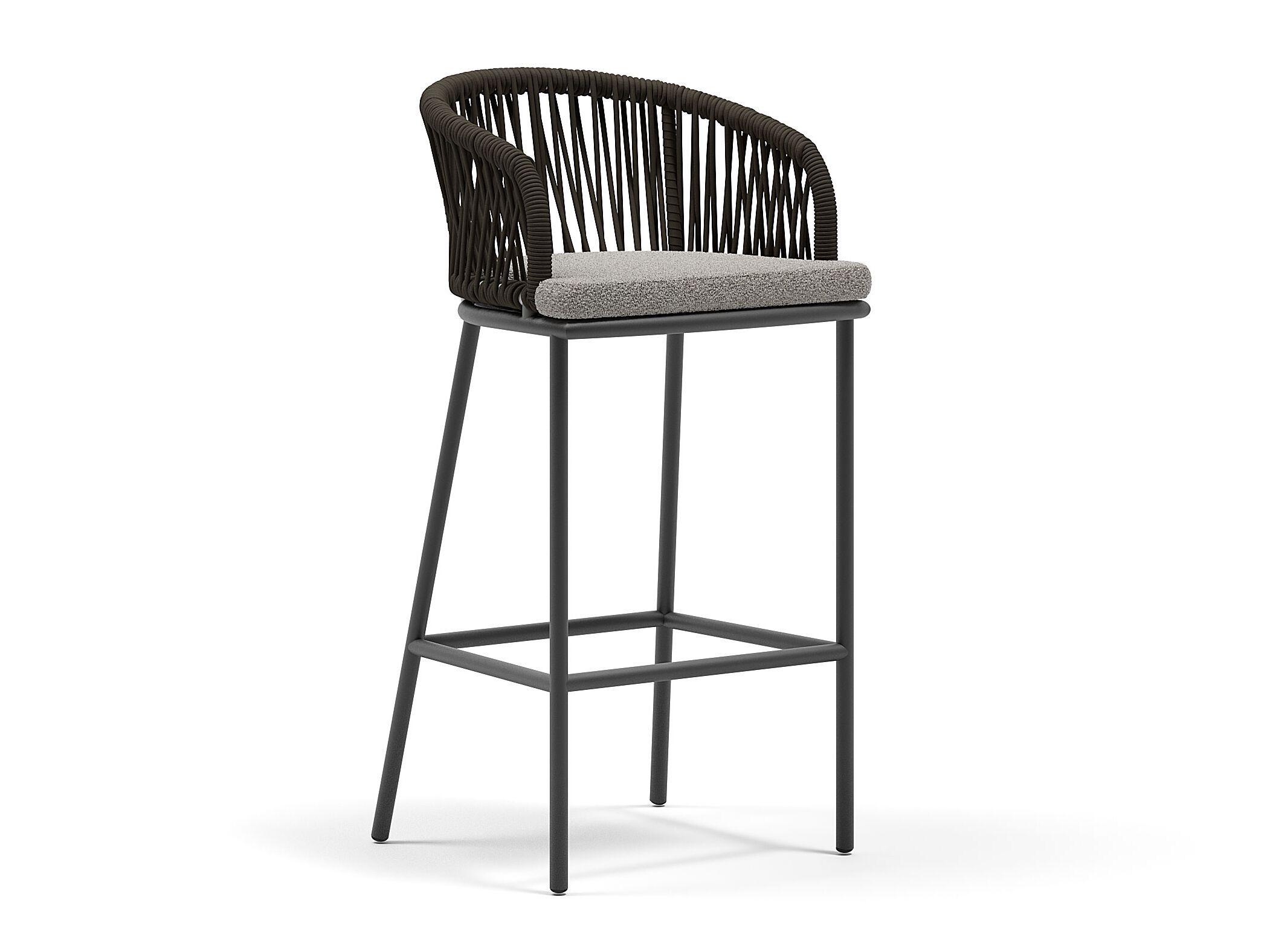 Высокий алюминиевый садовый стул и веревка со спинкой Atmosphera Pleasure .25 ARCH-00001731