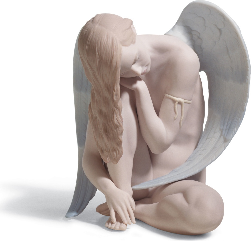 10669091 LLADRO Фигурка Lladro "Прекрасный ангел" 17x16см Фарфор Lladró 
