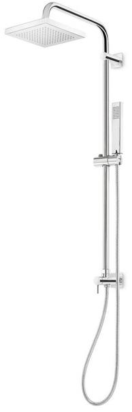 newform Настенная душевая стойка с переключателем и ручным душем Set doccia 486 - Вид №1