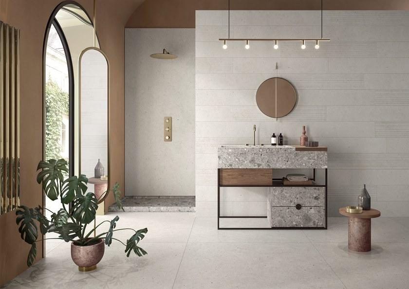 Italgraniti Мебель для умывальника из керамогранита с ящиками Italgranitilive Acqc000001 - Вид №2