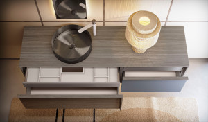 Подвесной умывальник HPL