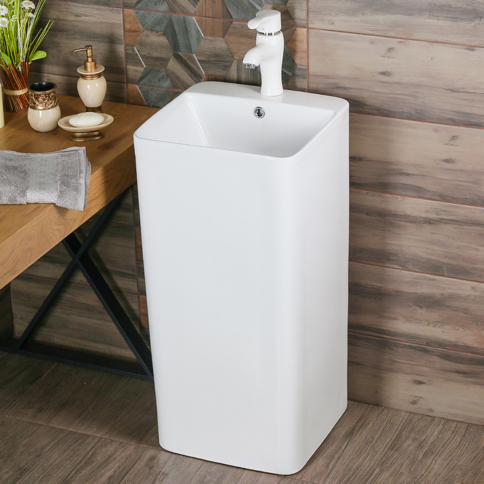 Раковина напольная MELANA MLN-B125 B125-805