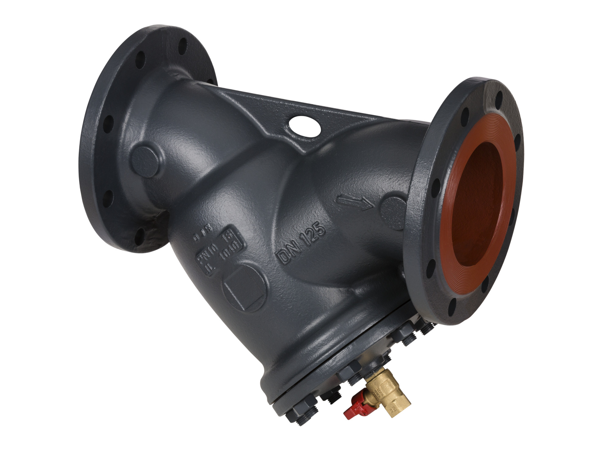 Danfoss Фильтр сетчатый FVF Фильтр сетчатый FVF Ру25 Ду150 с пробкой 065B7780  - Вид №13