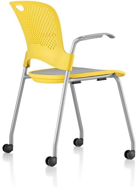 Herman Miller Штабелируемое кресло nylon® на колесиках Caper sun-id-1372754 - Вид №1