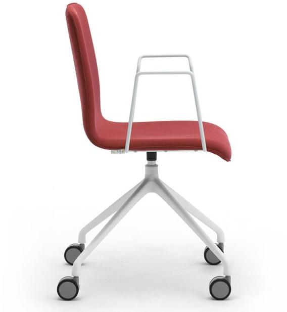 Leyform Офисный стул из ткани с подлокотниками на козелке Zerosedici sun-id-1362686 - Вид №2