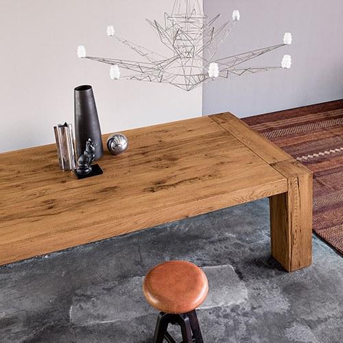 Devina Nais Прямоугольный обеденный стол из массива дерева Brooklyn sun-id-1473882 - Вид №2