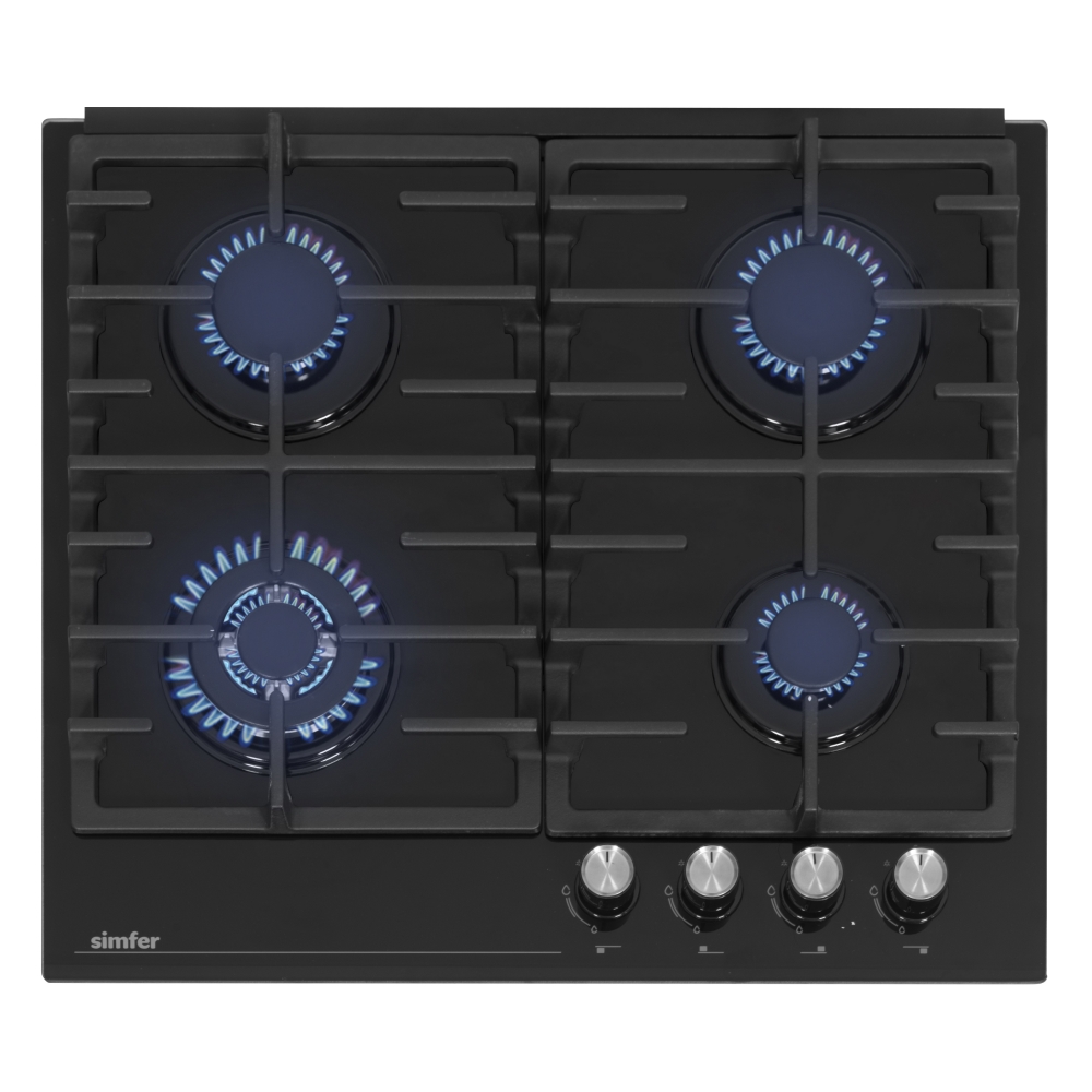 9917398 Газовая варочная поверхность Simfer H60H41S522 STDN-0033890 - Вид №1