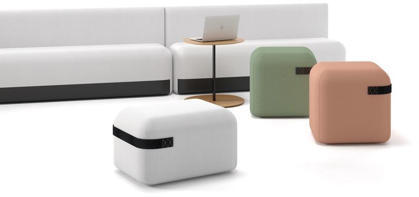 Viccarbe Пуф из ткани на колесиках Season Sem50/60 - semr50/60 - Вид №5