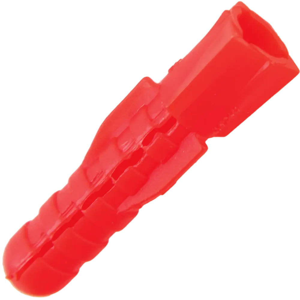 Дюбель распорный для полнотелых материалов 6х30 мм полипропилен цвет красный 200 шт НЕВСКИЙ КРЕПЕЖ STLM-2175917