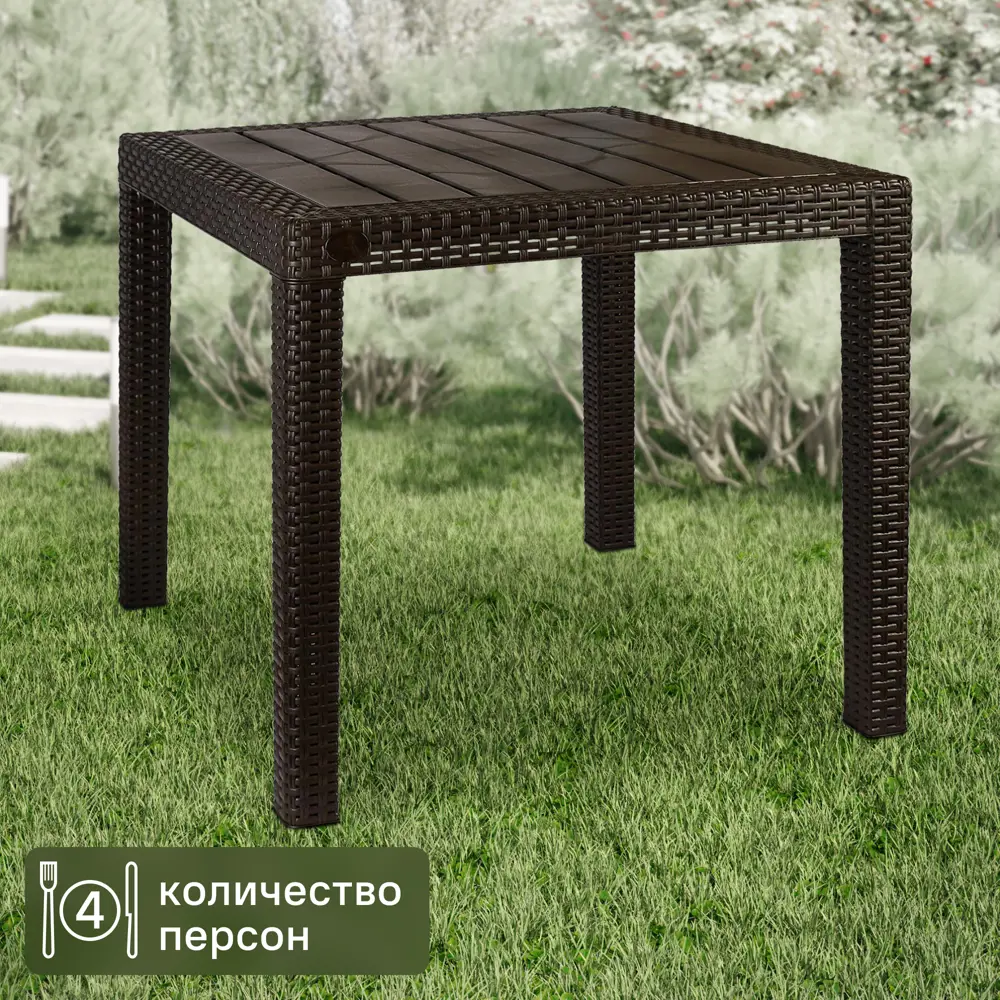 Стол INGREEN Rattan для террасы и гостиной 84347942 STLM-0048752