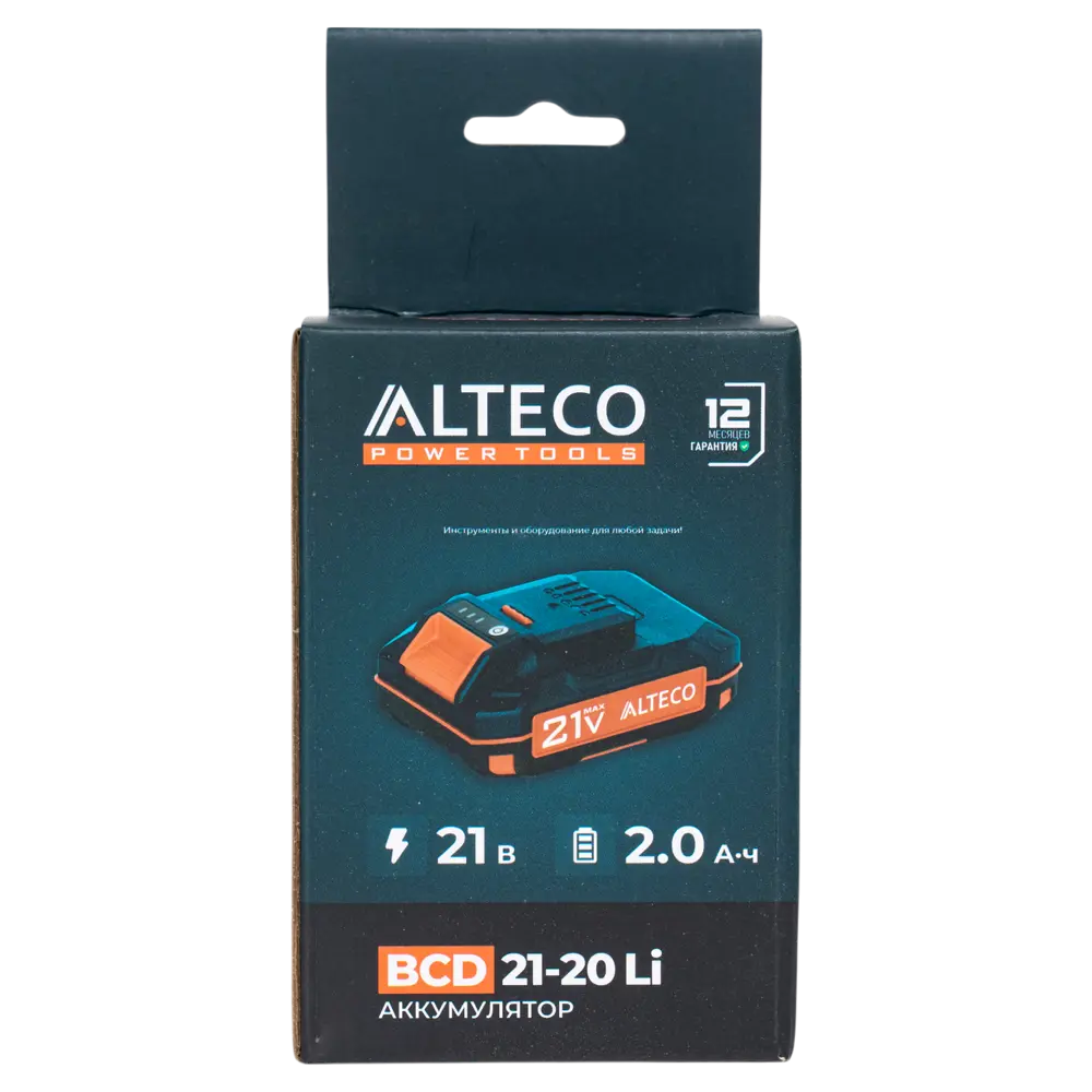 Аккумулятор Alteco BCD 21-20 Li 21 В Li-ion 2 Ач STLM-2107155 - Вид №2