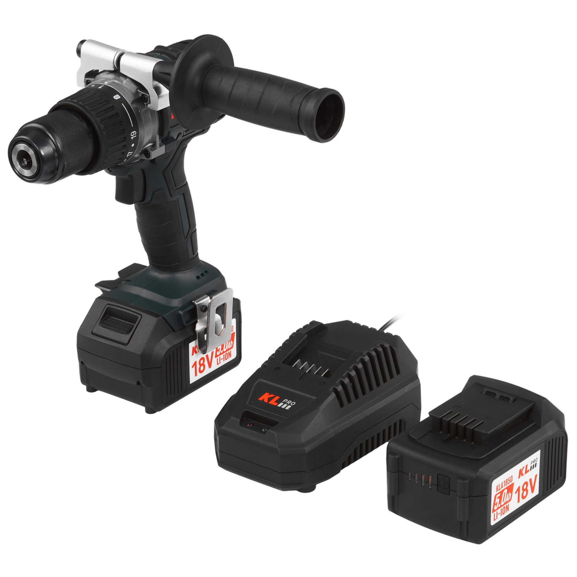 Дрель-шуруповерт KLPRO KLDM18BHX-50 9154017 STDN-0013506 - Вид №1