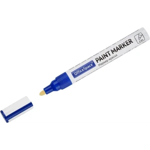 Маркер-краска OFFICE SPACE синий для профессиональной разметки 89387340