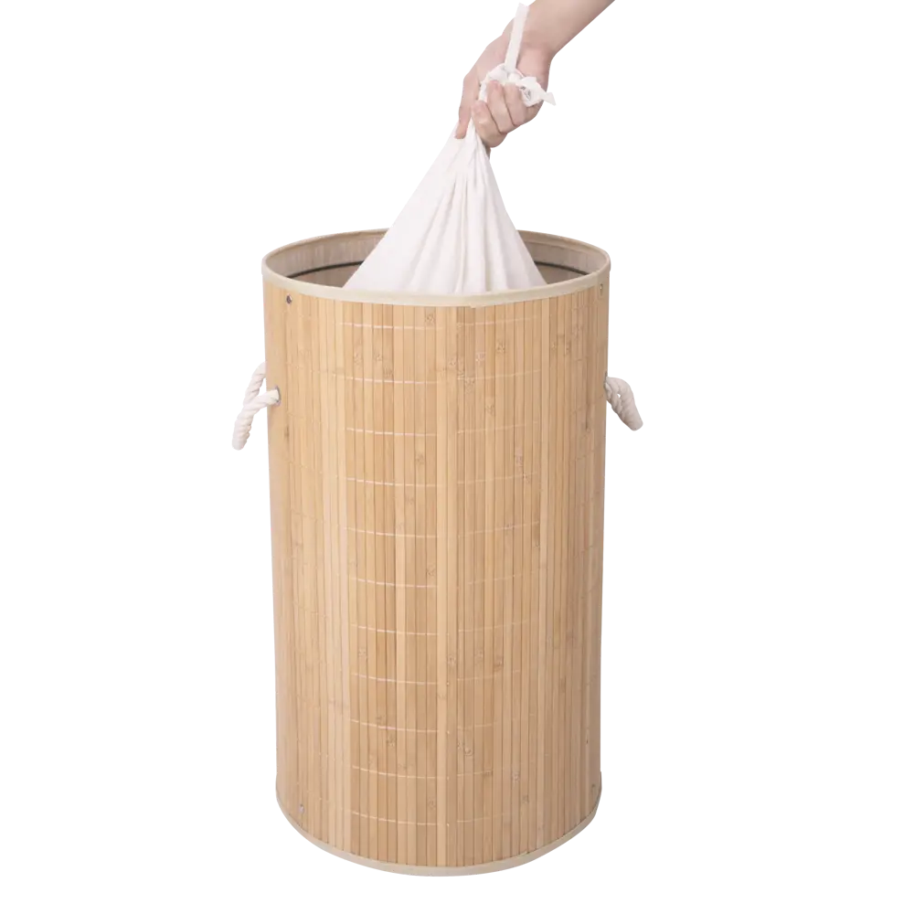 Корзина для белья Sensea Bamboo 60 л цвет бамбук 82857029 STLM-2092991 - Вид №13