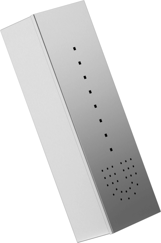 A840-S Встраиваемый туалетный ершик и держатель из нержавеющей стали