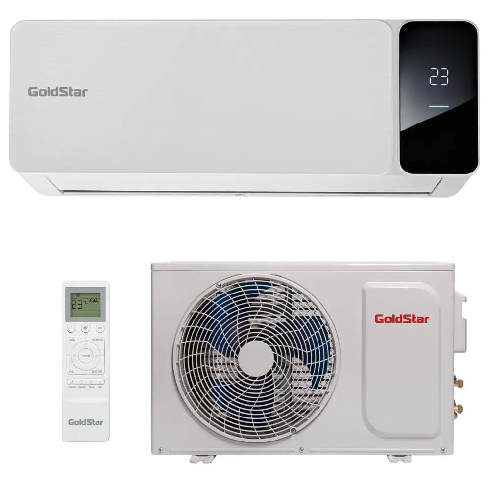 Сплит-система инверторная GoldStar GSACI-09HN1 9K BTU охлаждение/обогрев STLM-2183685 - Вид №7