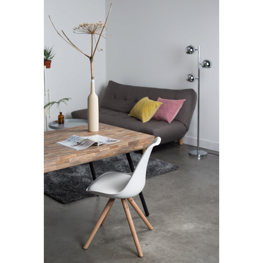 Стул Tryck темно-серый White Label Living 1100279 - Вид №5