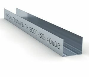 Профиль направляющий ПН 50х40мм 3м Кнауф