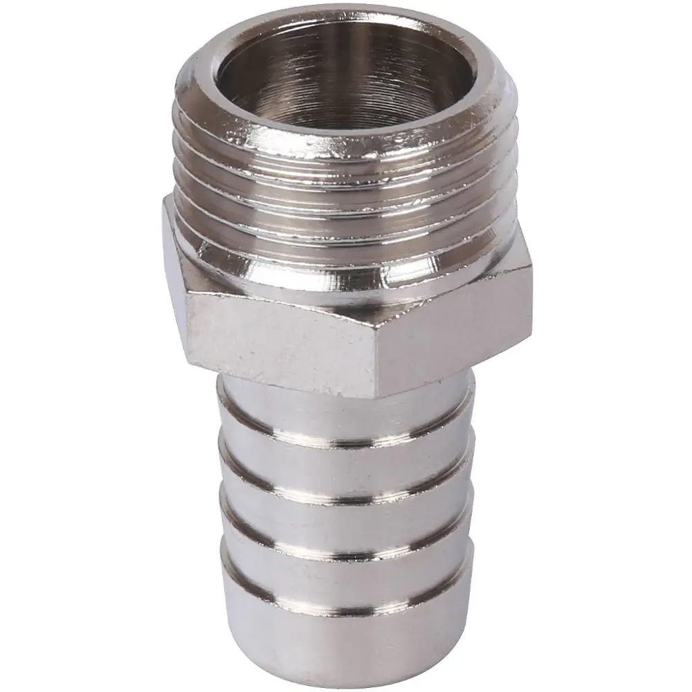 Штуцер Stout 1 1/2"x40 мм НР никелированная латунь 84868144 STLM-2063465 