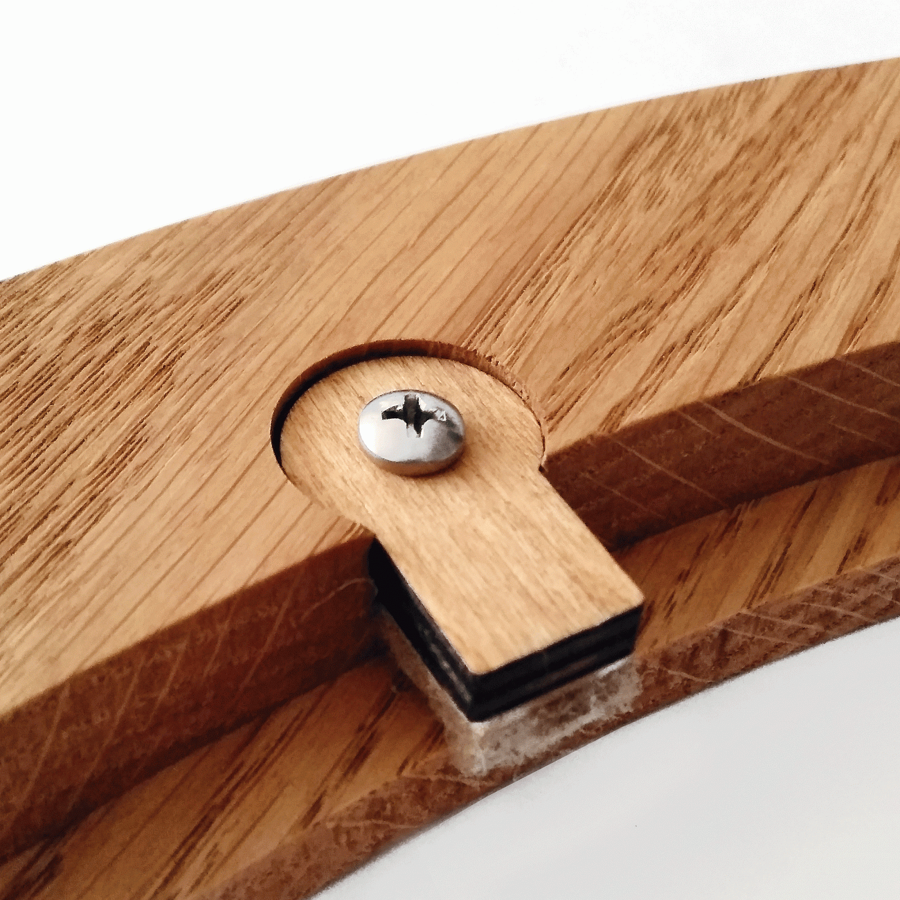 Зеркало деревянное круглое Veneto BONESSI ДИЗАЙНЕРСКИЕ 231923 Коричневый  - Вид №5